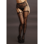 Collants ouverts à découpes et extensibles pour les courbes généreuses – LIN – Image 11