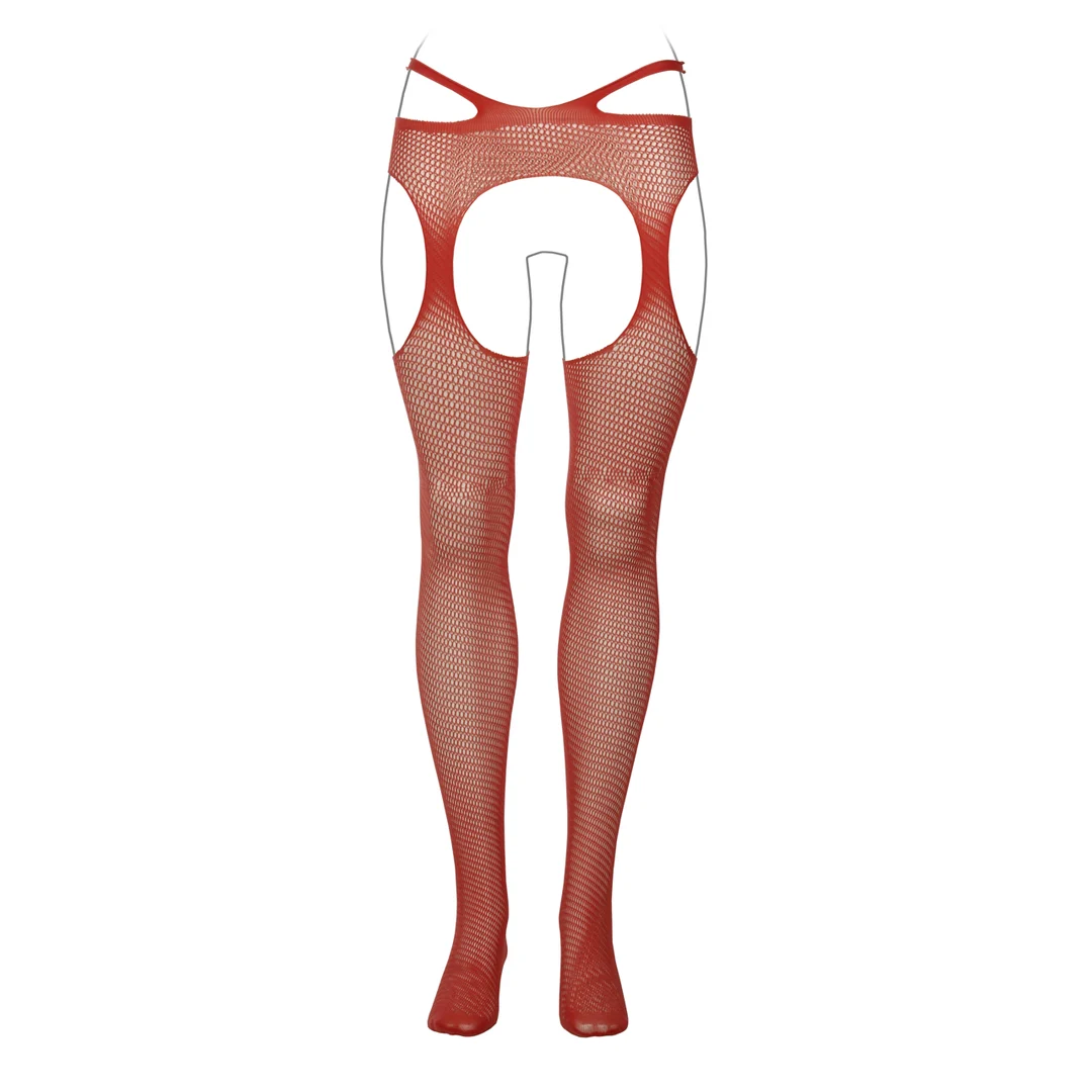 Collant à entrejambe ouvert et taille à lanières, pour un look sensuel et curvy – LIN – Image 12