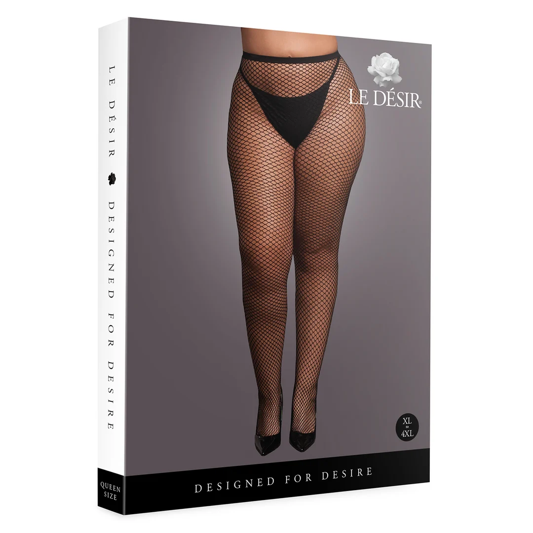 Collant à petite résille pour une allure pulpeuse sensuelle - OSX – Image 1