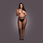 Collant à petite résille pour une allure pulpeuse sensuelle - OSX – Image 4
