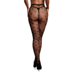 Collant grande taille à motif cœur pour un look curvy espiègle – LIN – Image 7