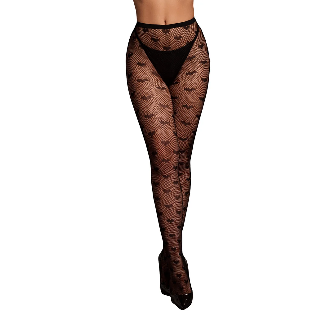 Collant grande taille à motif cœur pour un look curvy espiègle – LIN – Image 8
