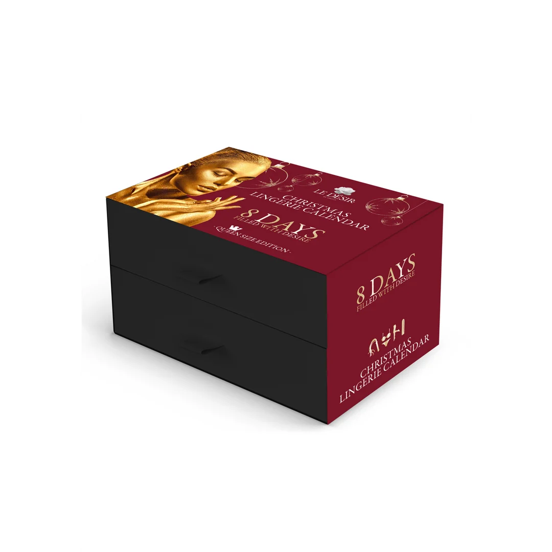 DESCAL002-5 Coffret cadeau de lingerie sexy avec surprises pour les courbes généreuses – Le Desir – Image 1