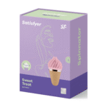 Vibromasseur clitoridien Satisfyer à nervures rotatives – Douce Friandise