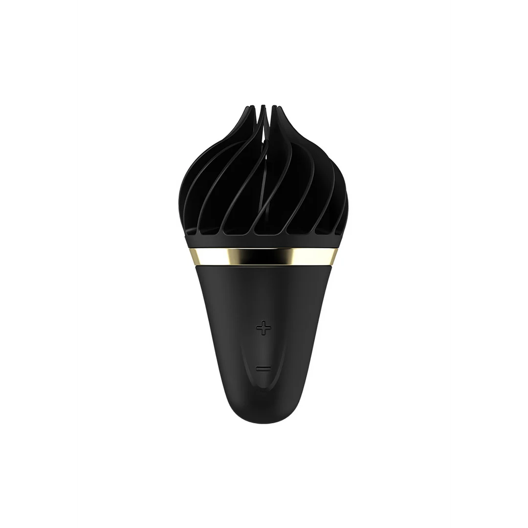 Vibromasseur clitoridien Satisfyer à nervures rotatives – Douce Friandise – Image 9