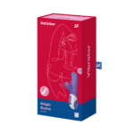 Vibromasseur rabbit Satisfyer pour stimuler simultanément le point G et le clitoris – Satisfyer, violet – Image 2