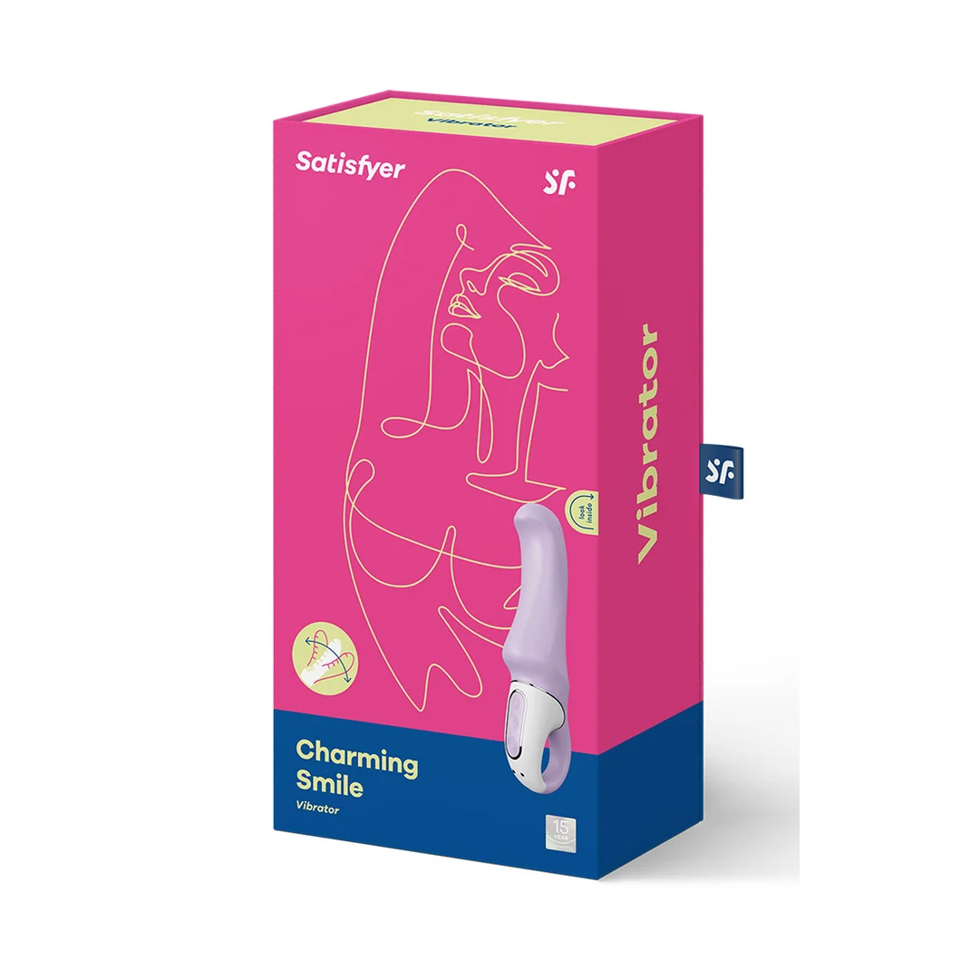 EE73-827-1017-2 Vibromasseur pour point G Satisfyer, tige flexible pour débuter, Satisfyer Lila – Image 1