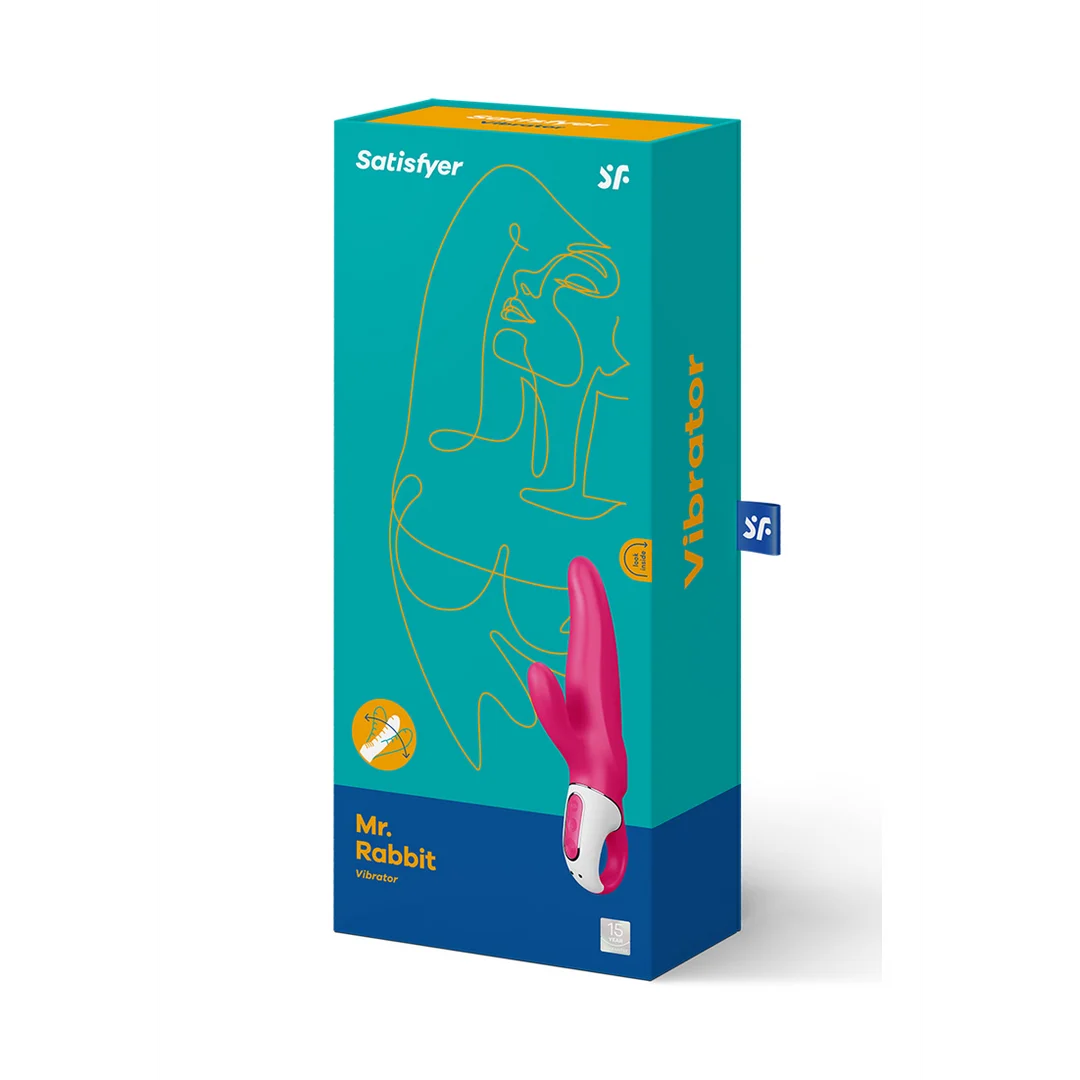 Vibromasseur rabbit Satisfyer – double moteur et stimulation duo – Satisfyer rose – Image 2
