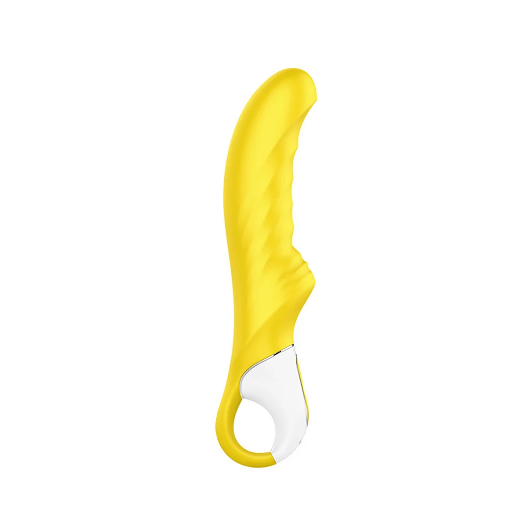 Satisfyer Stimulateur clitoridien au design courbé – Yummy Sunshine – Image 3