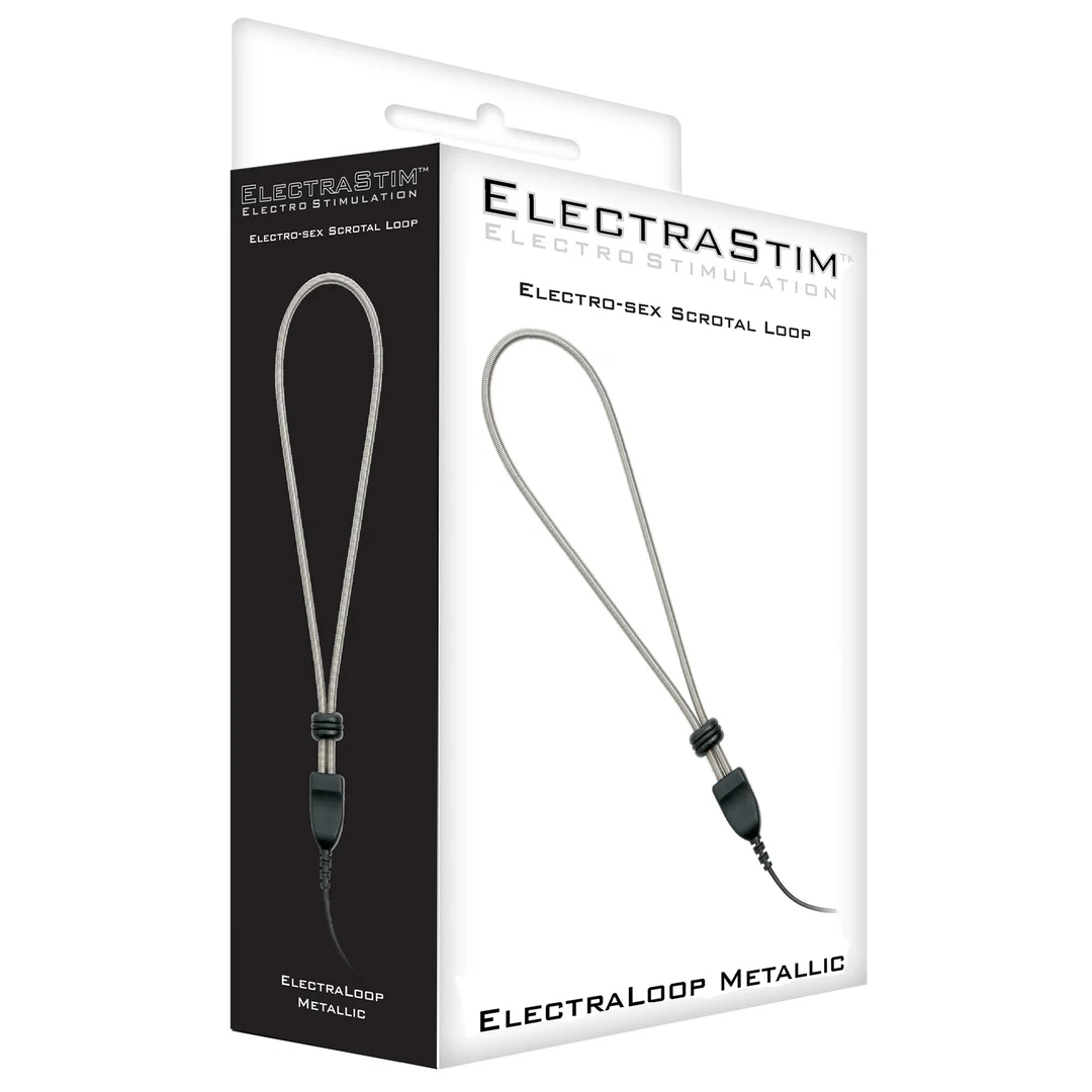 Boucle scrotale réglable en métal ElectraStim – Image 1