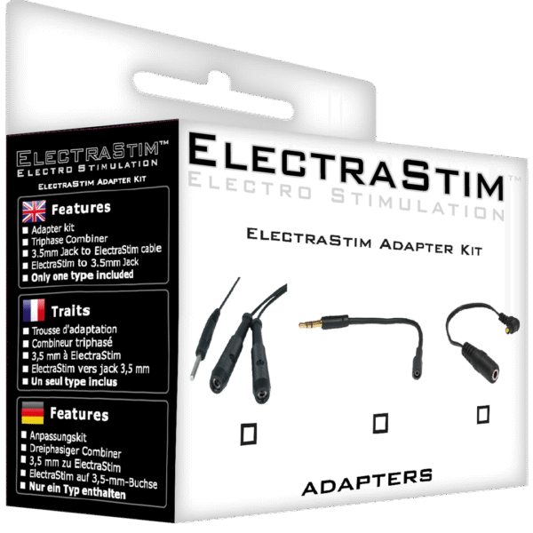 Kit adaptateur ElectraStim, adaptateur standard vers jack 3,5 mm