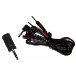 Kit de câbles adaptateurs jack ElectraStim 3,5 mm et 2,5 mm – Image 2