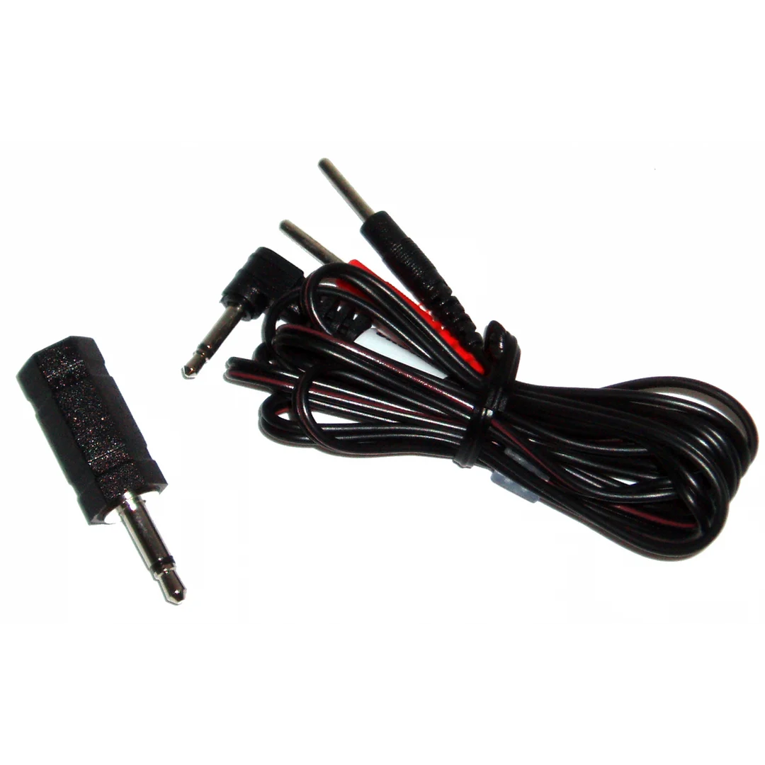 Kit de câbles adaptateurs jack ElectraStim 3,5 mm et 2,5 mm – Image 2