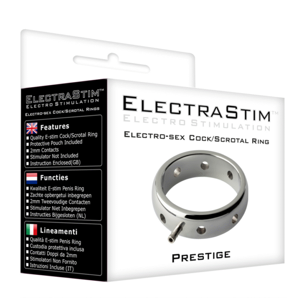 Anneau pénien ElectraStim Prestige, 50 mm