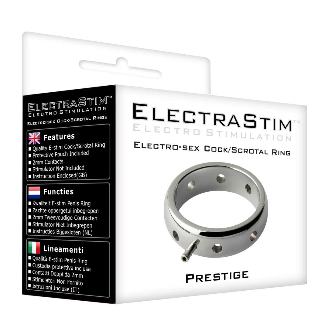 EM3154-2 Anneau pénien ElectraStim Prestige, 50 mm – Image 1