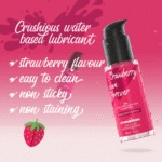 Gel lubrifiant Crushious au goût de fraise – Image 2