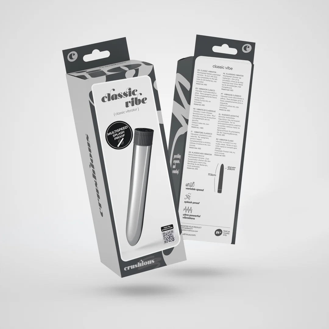 EX19205-2 Vibromasseur Crushious Classic Vibe – Image 1