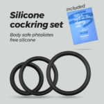 Set d’anneaux péniens en silicone Bandoleros – Image 4