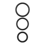 Set d’anneaux péniens en silicone Bandoleros – Image 6