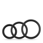Set d’anneaux péniens en silicone Bandoleros – Image 2