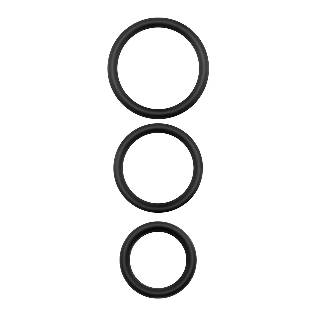 Set d’anneaux péniens en silicone Bandoleros – Image 6