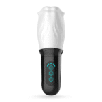 Masturbateur oral rotatif Crushious Fellatrix blanc – Image 2