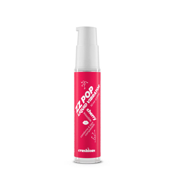 ZZ Pop gel stimulant à embrasser, cerise, 10 ml