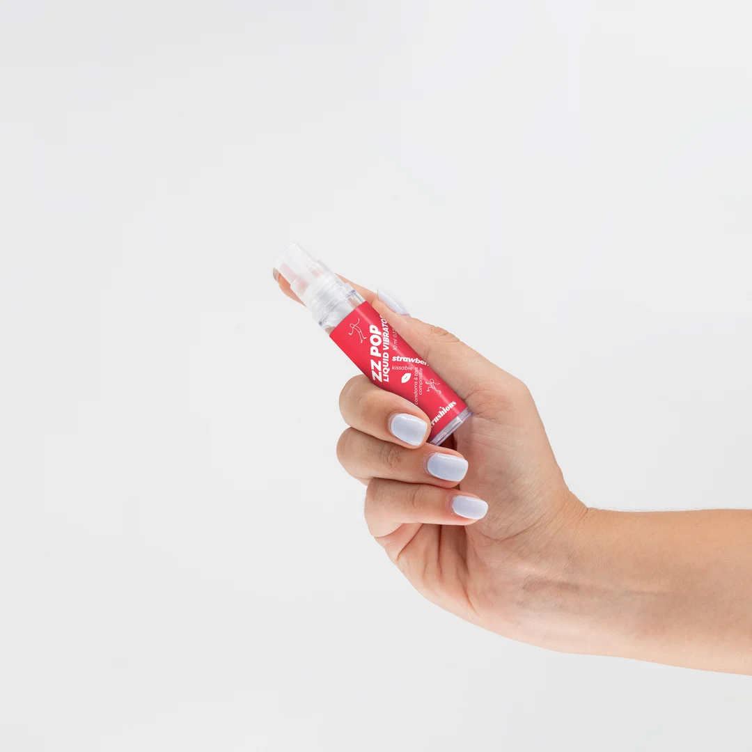 ZZ Pop gel stimulant à embrasser, cerise, 10 ml – Image 7