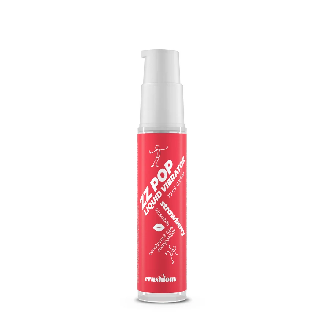 ZZ Pop gel stimulant à embrasser, cerise, 10 ml – Image 5