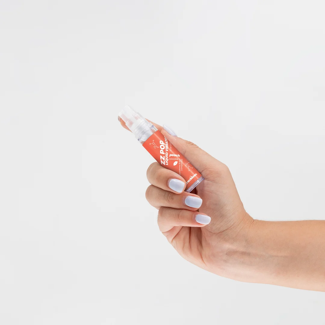 ZZ Pop gel stimulant à embrasser, cerise, 10 ml – Image 11