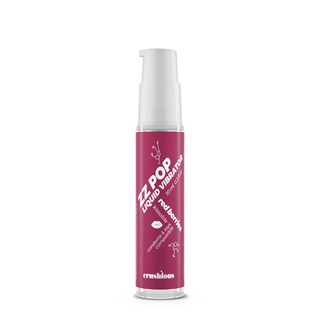 ZZ Pop gel stimulant à embrasser, cerise, 10 ml – Image 13