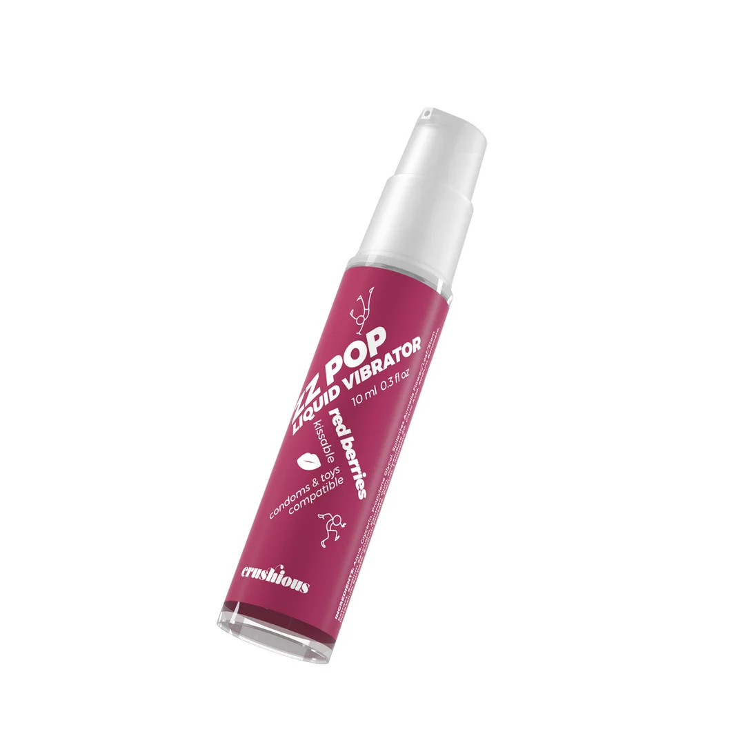 ZZ Pop gel stimulant à embrasser, cerise, 10 ml – Image 14