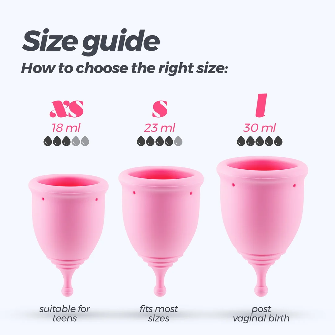 Coupe menstruelle Crushious Minerva XS rose – Image 5