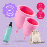 Coupes menstruelles Crushious Minerva avec pochette et nettoyant pour sextoys – Image 4