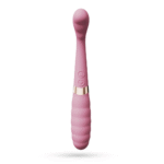 Vibromasseur double flexible Crushious Pixie rose – Image 4