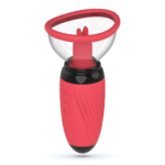 Pompe vulvaire vibrante et aspirante Crushious Scarlet – Image 3