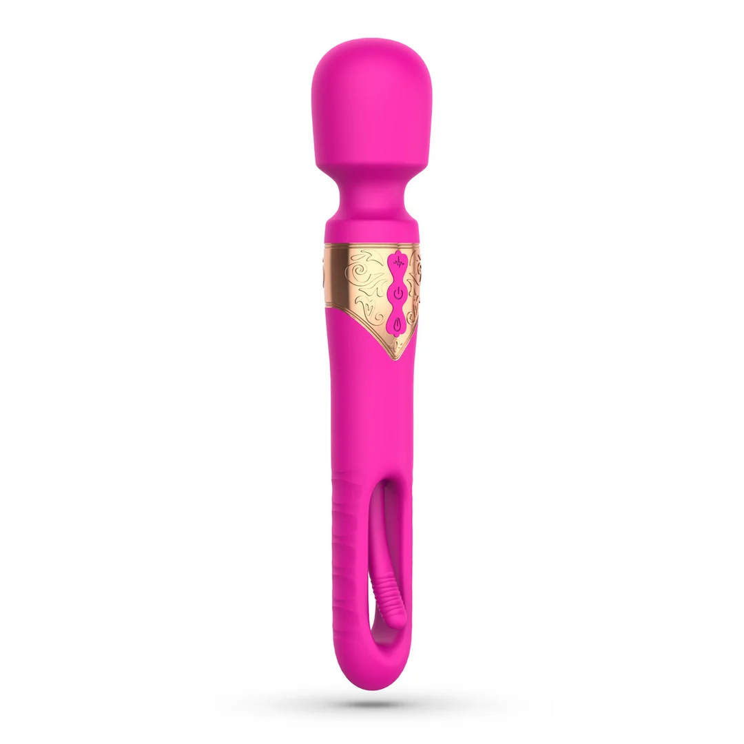 Wand de massage double Crushious Big Ben avec Flicker – Image 4