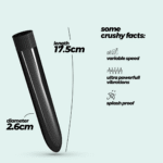 Vibromasseur Crushious Classic Vibe rouge – Image 10