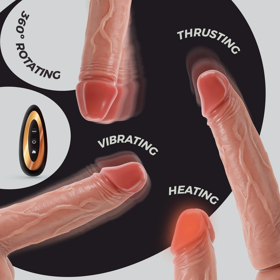 Crushious Inviktus Vibe, vibromasseur chauffant – Image 6