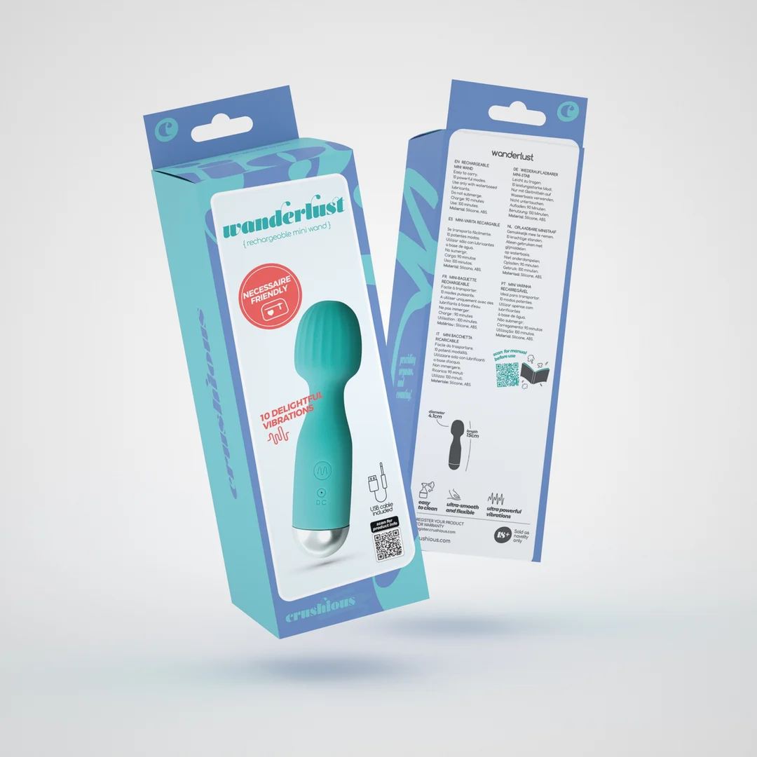 Crushious Wanderlust mini wand masseur – Image 7