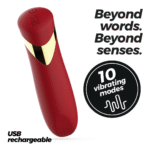 Bullet vibrante rechargeable Crushious Blinders noire – Image 12