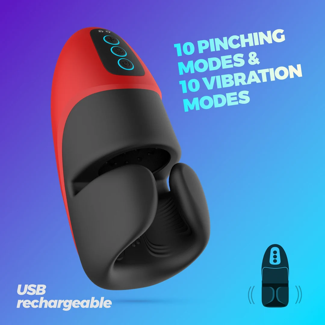 Masturbateur rechargeable Crushious Pancho – Image 6