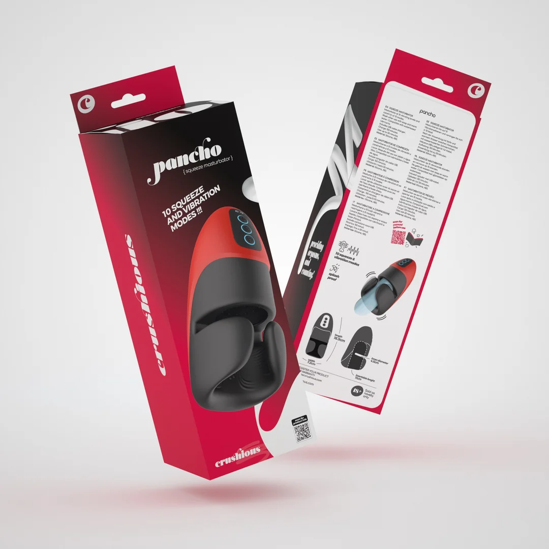 Masturbateur rechargeable Crushious Pancho