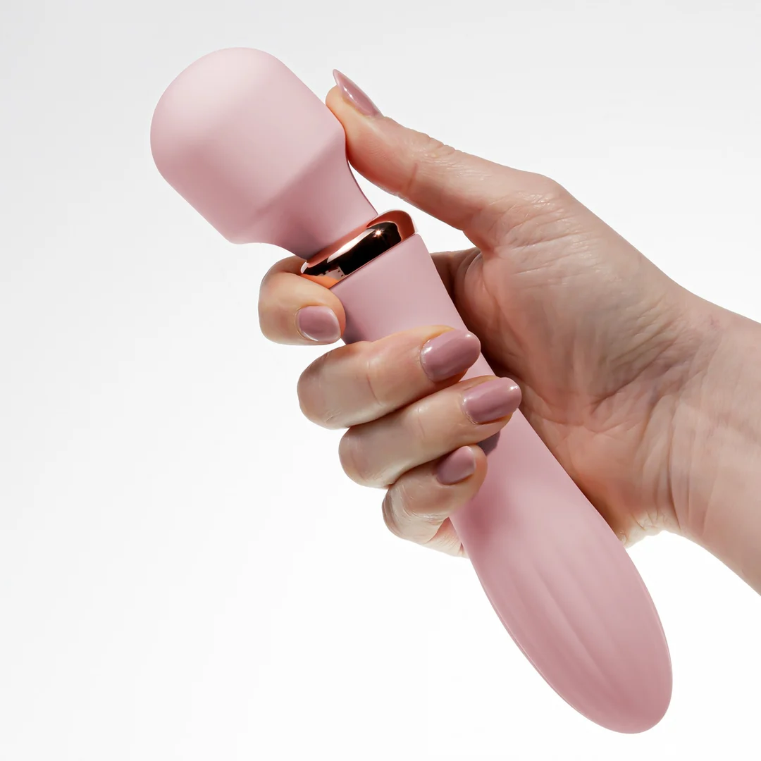 Appareil de massage wand double Crushious Jinx avec fonction chauffante – Image 6
