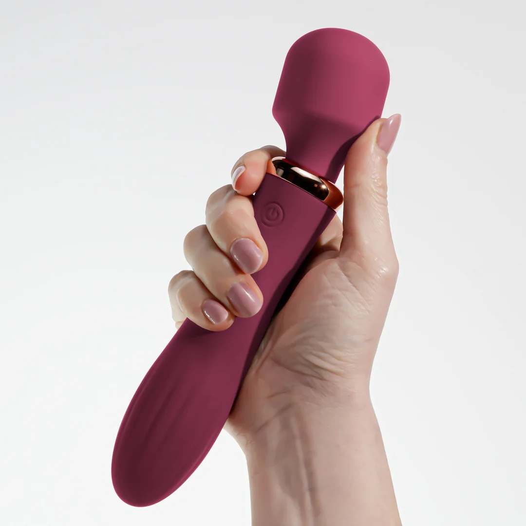 Appareil de massage wand double Crushious Jinx avec fonction chauffante – Image 12