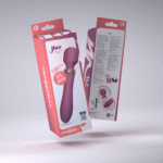 Appareil de massage wand double Crushious Jinx avec fonction chauffante – Image 7