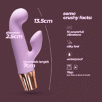 Vibromasseur lapin mini Crushious Mellow Cony – Image 11
