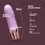Mini vibromasseur Crushious Mellow Waves rose – Image 11