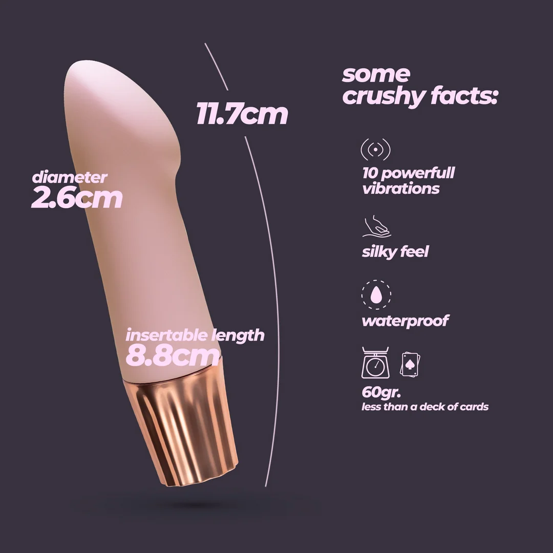 Mini vibromasseur point G Crushious Mellow Angler – Image 5