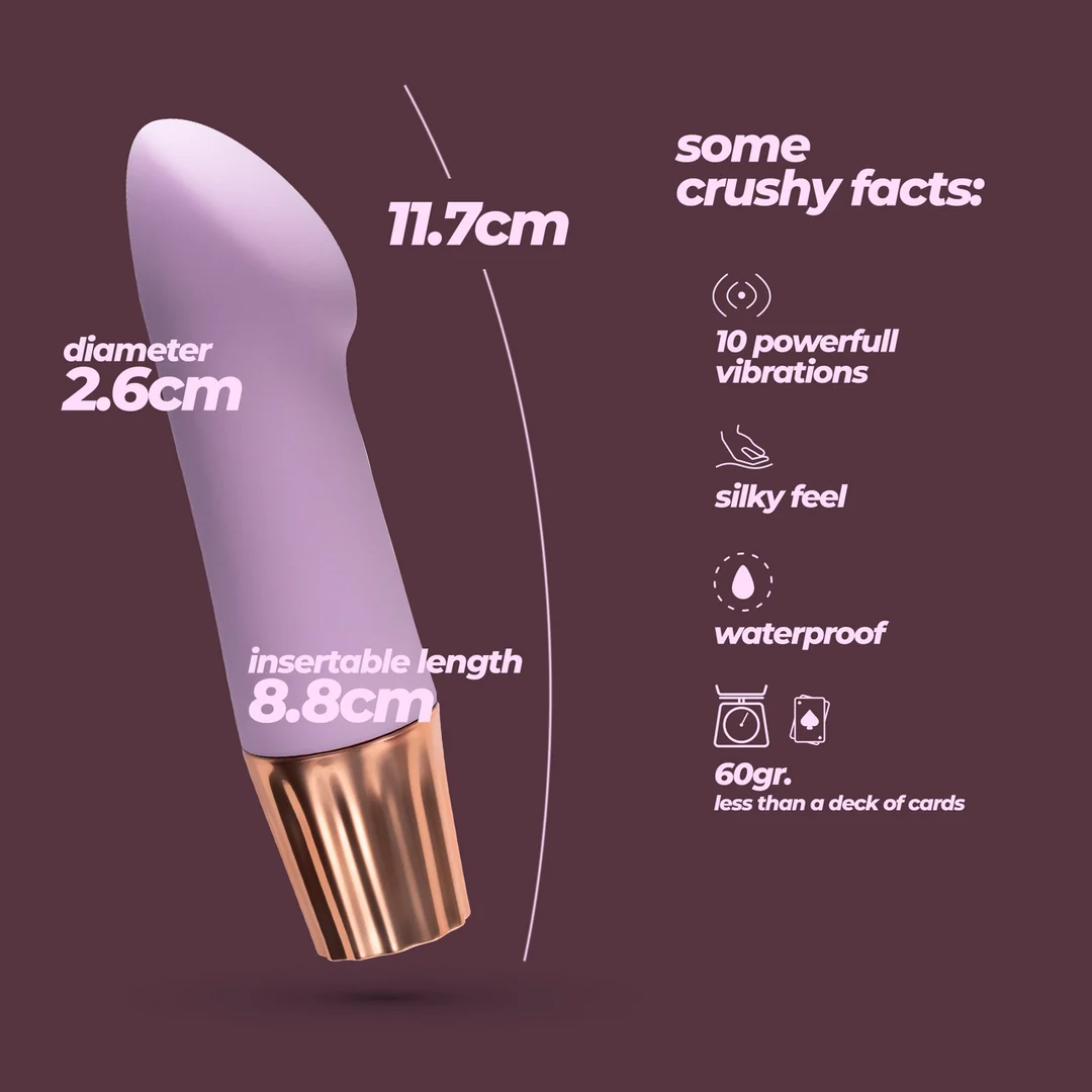 Mini vibromasseur point G Crushious Mellow Angler – Image 11